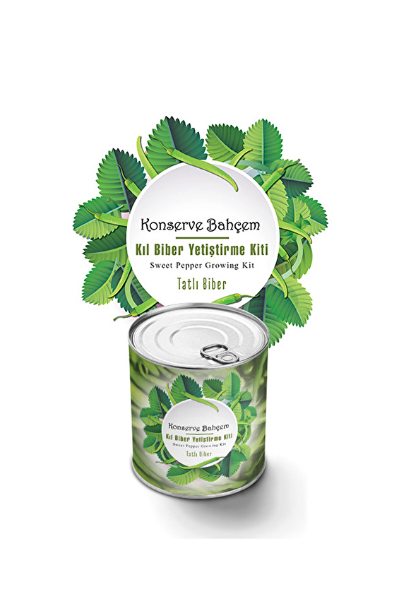 Konserve Kıl Biber Yetiştirme Kiti KB016