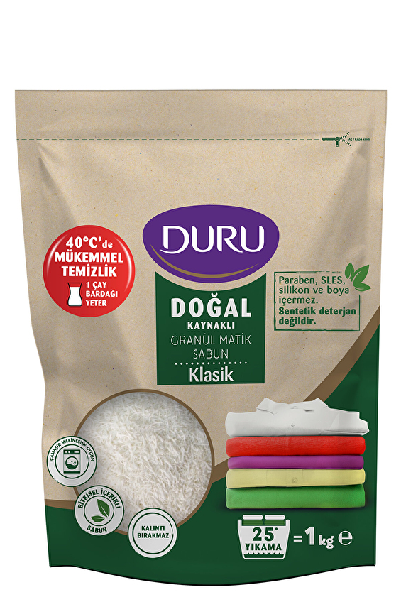 Duru Granül Sabun Klasik 1000 g Duru Granül Sabun Klasik 1000 g