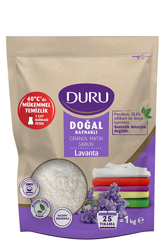 Duru Granül Sabun Lavanta 1000 g Duru Granül Sabun Lavanta 1000 g