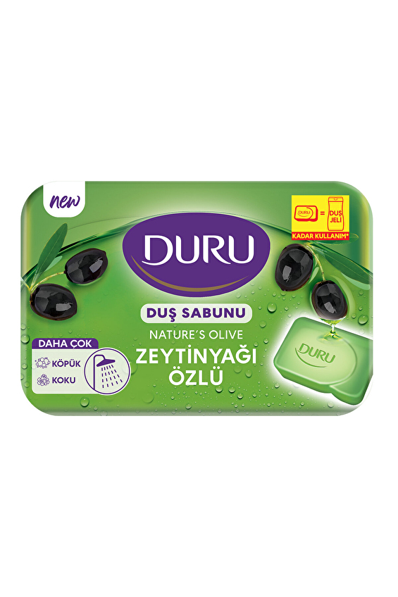 Duru Duş Sabunu Natural Olive Zeytinyağlı 150 g Duru Duş Sabunu Natural Olive Zeytinyağlı 150 g