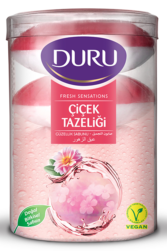 Duru Fresh Sabun 4x100 g Çiçelk Tazeliği Duru Fresh Sabun 4x100 g Çiçelk Tazeliği