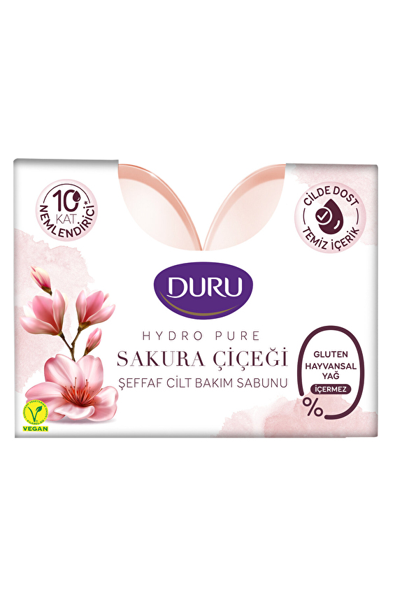 Duru H.Pure Banyo Sabunu 2x135G Sakura Duru H.Pure Banyo Sabunu 2x135G Sakura