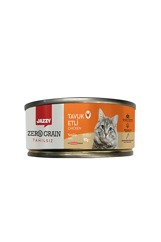 Jazzy Kedi Maması Tavuklu 90 Gr