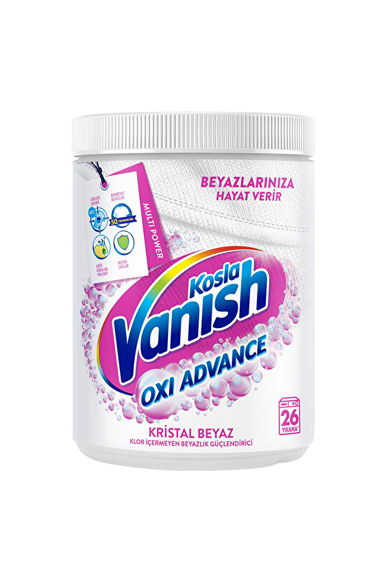 Vanish Kosla Multipower Toz 800 g Beyazlar Leke Çıkarıcı Deterjan Güçlendirici