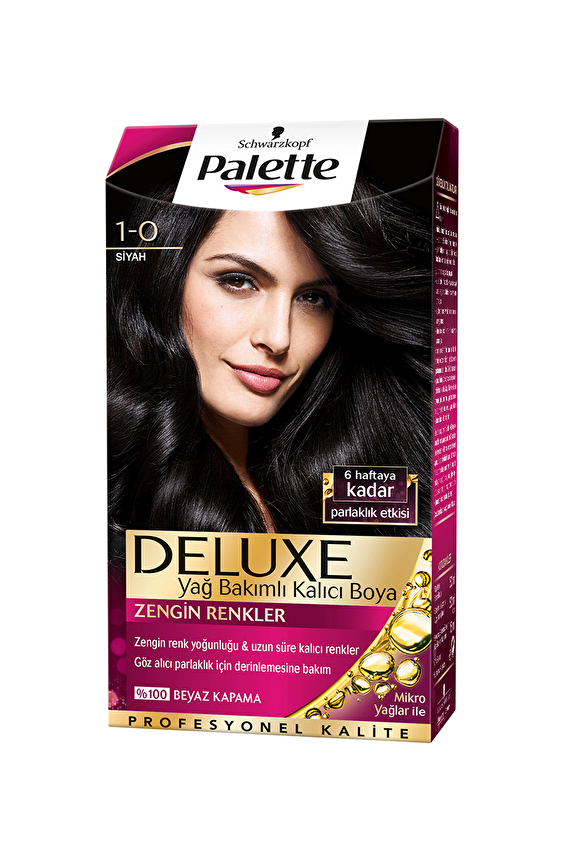 Palette Saç Boyası 1-0 Siyah Palette Saç Boyası 1-0 Siyah