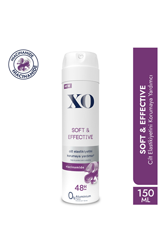 XO Deodorant 150ml Soft And Effective XO Deodorant 150ml Soft And Effective
