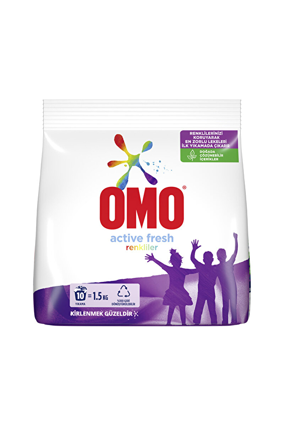 Omo Çamaşır Deterjanı 1,5 kg Renkliler Omo Çamaşır Deterjanı 1,5 kg Renkliler