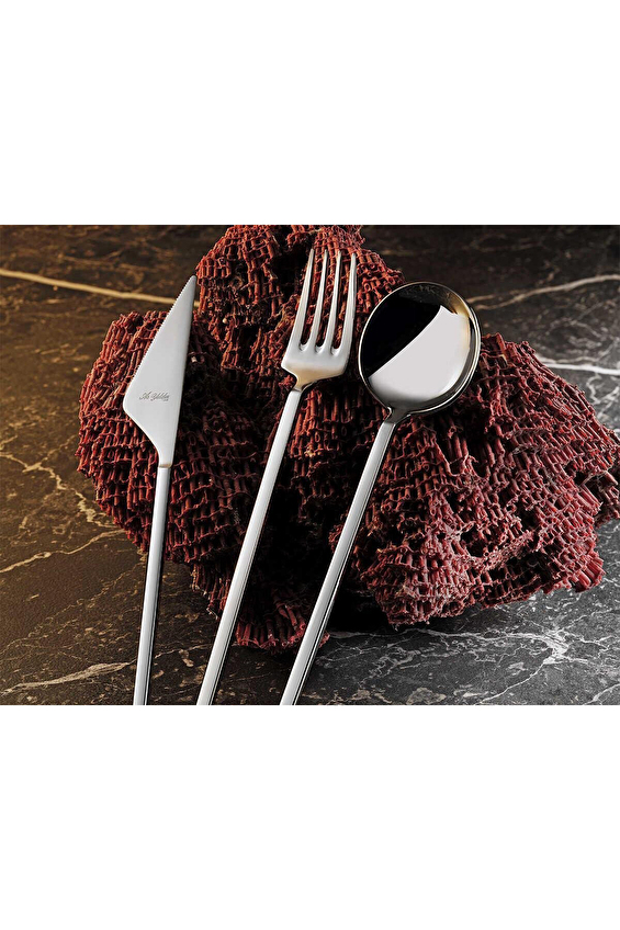 Ar Yıldız Aria Çatal Kaşık Bıçak Takımı 84 Parça