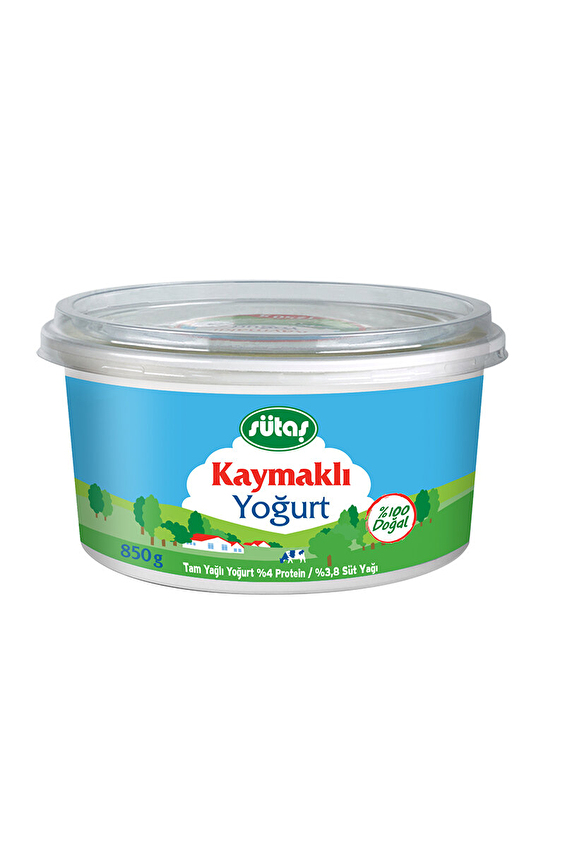 Sütaş Kaymaklı Yoğurt 850 G