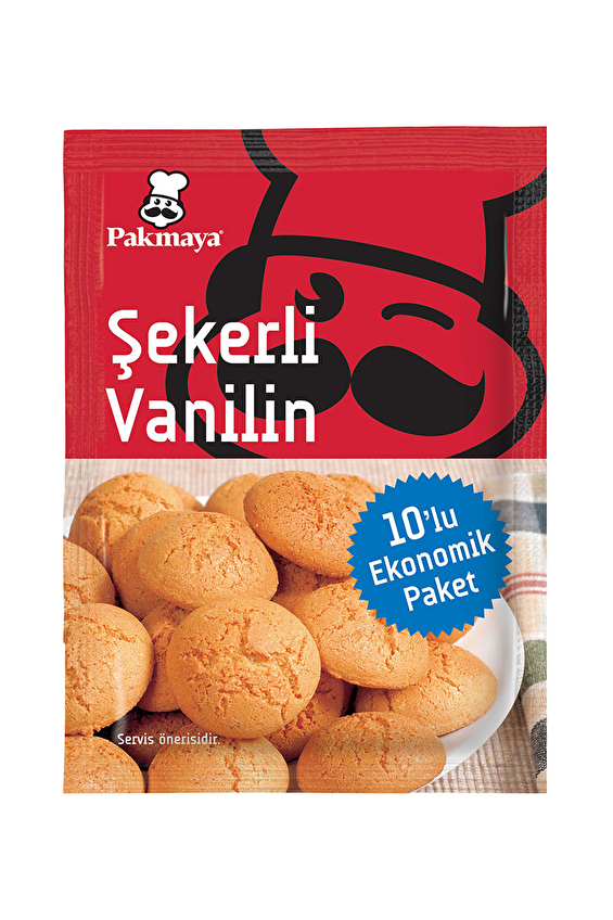 Pakmaya Şekerli Vanilin 10 X 5 g