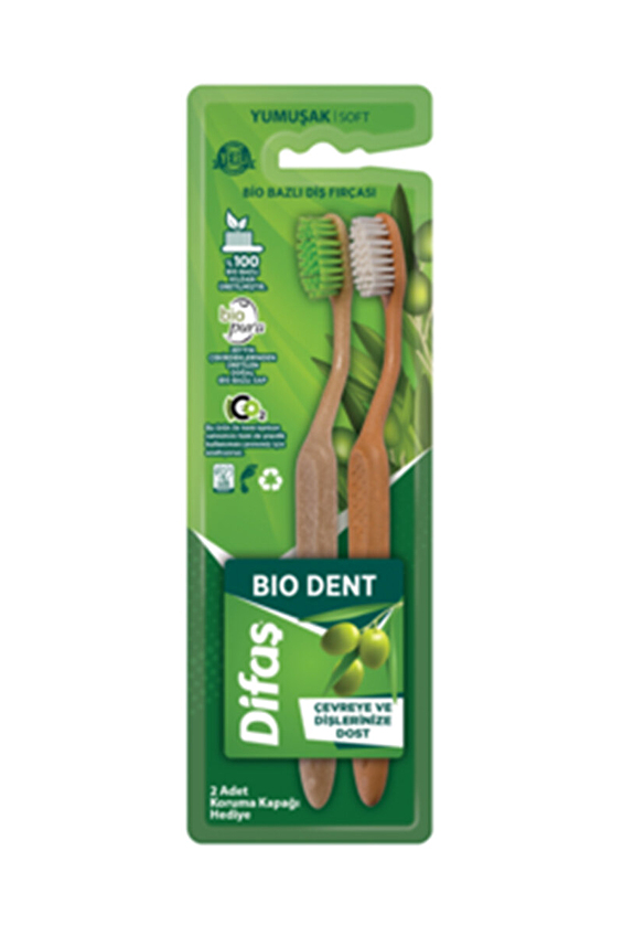 Difaş 2'li Diş Fırçası Bio Dent