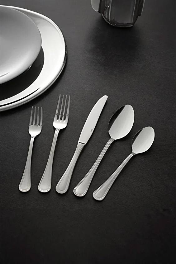 Hisar Contour Paslanmaz Çelik Eskitme Çatal Kaşık Bıçak Takımı 84 Parça Hisar Contour Paslanmaz Çelik Eskitme Çatal Kaşık Bıçak Takımı 84 Parça