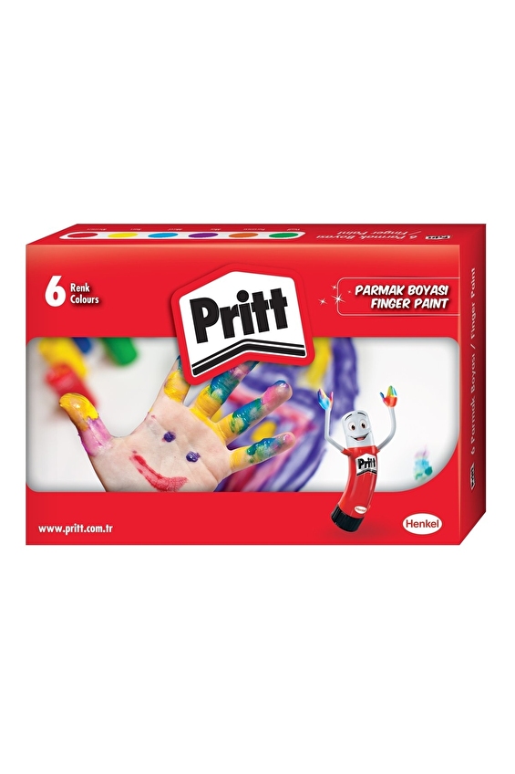 Pritt Parmak Boyası 6 Renk 30 Ml