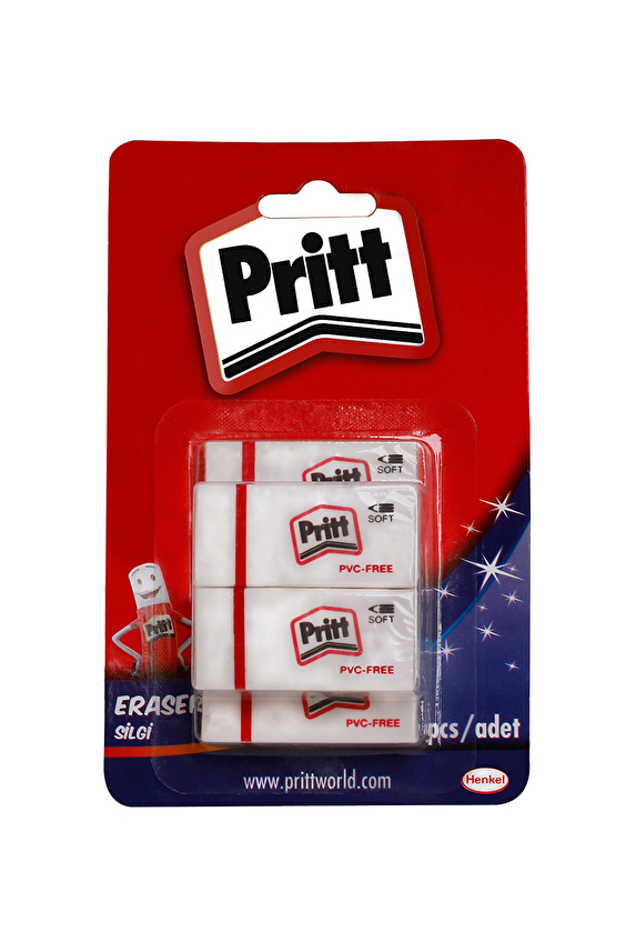 Pritt Beyaz Silgi 5'li 2'si Hediye