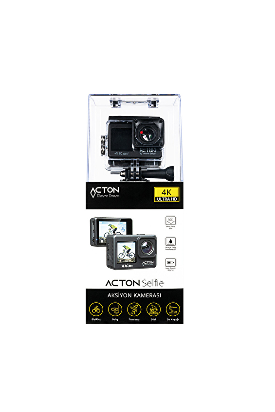 ACTON Selfie Aksiyon Kamerası ACTON Selfie Aksiyon Kamerası
