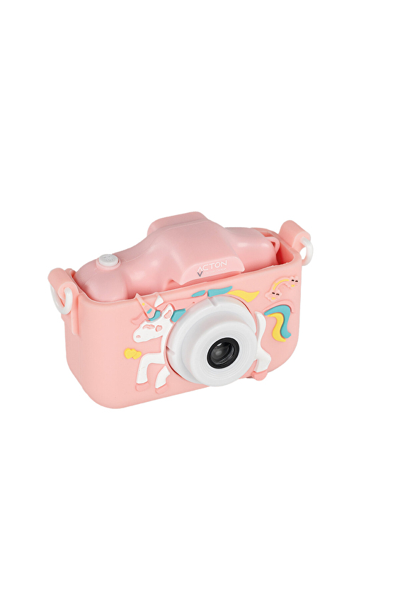 ACTON Kids Fotoğraf Makinesi (Unicorne) Pembe ACTON Kids Fotoğraf Makinesi (Unicorne) Pembe