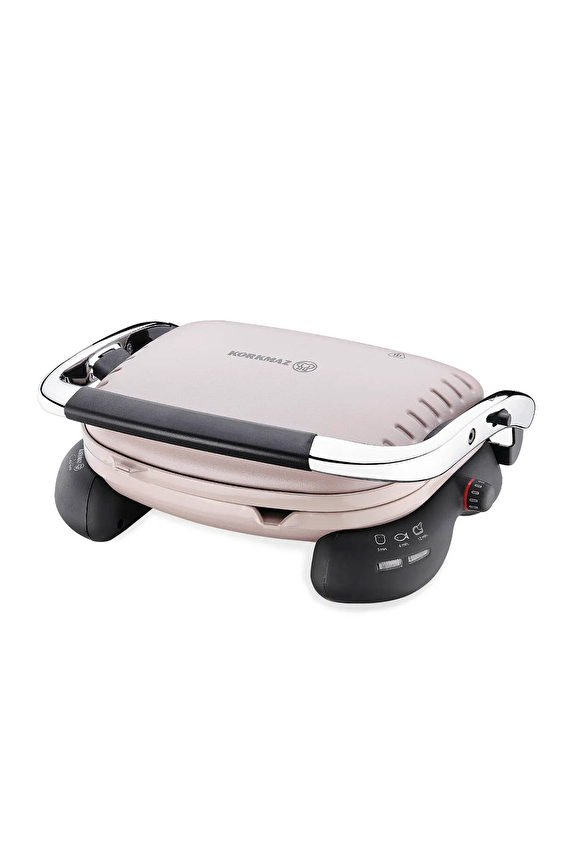 Korkmaz Castron Tost Makinesi Bej/ Krom A324-09 Korkmaz Castron Tost Makinesi Bej/ Krom A324-09