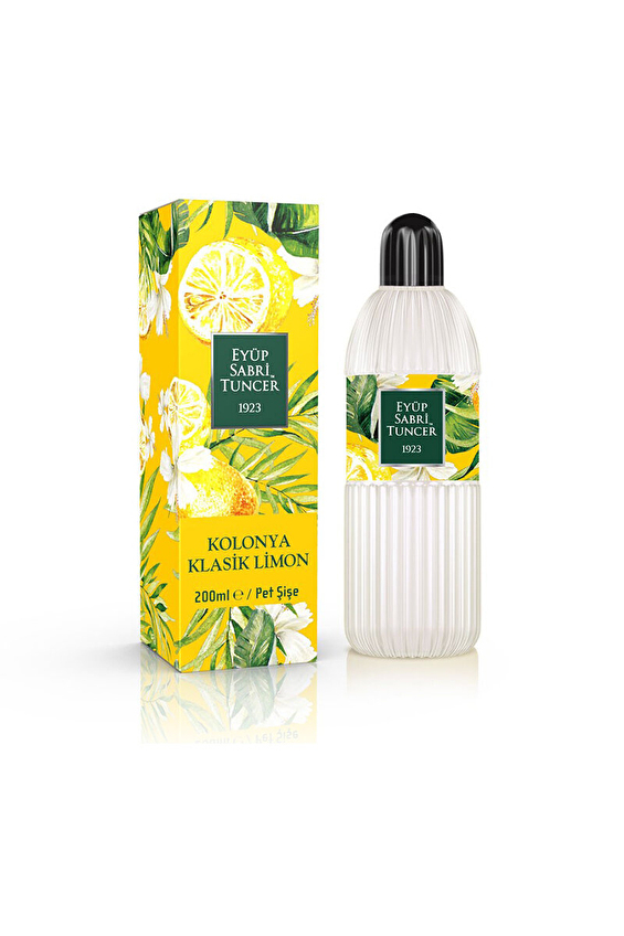 Eyüp Sabri Tuncer Kolonya Limon Pet Şişe 200 ml Eyüp Sabri Tuncer Kolonya Limon Pet Şişe 200 ml