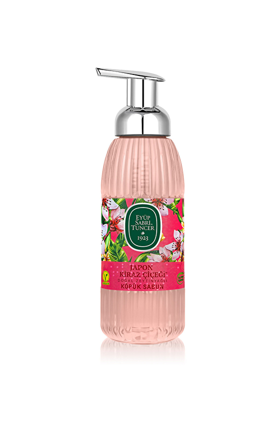 Eyüp Sabri Tuncer Japon Kiraz Çiçeği Doğal Zeytinyağlı Köpük Sabun 500 ml