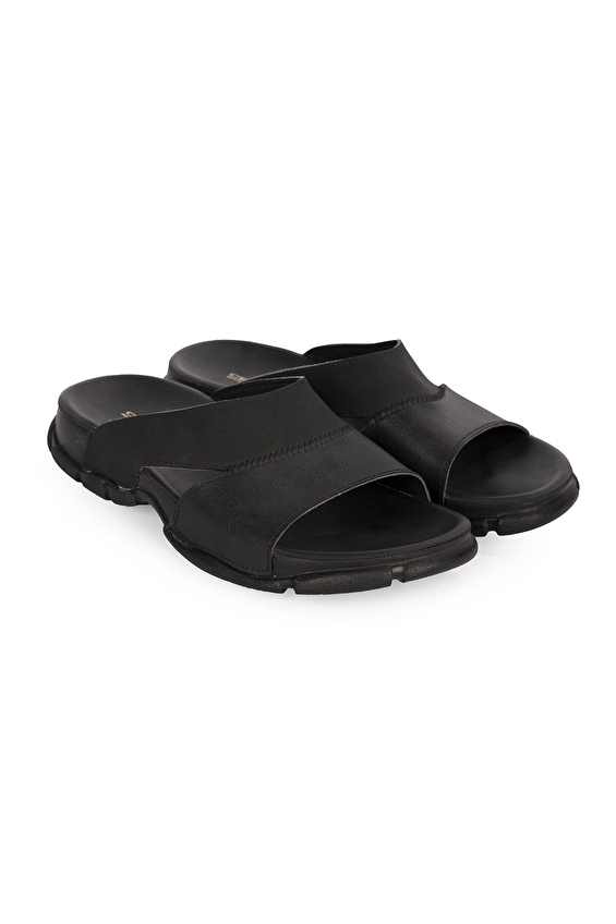 Ceyo Erkek Terlik RIVA 12 M Siyah Ceyo Erkek Terlik RIVA 12 M Siyah