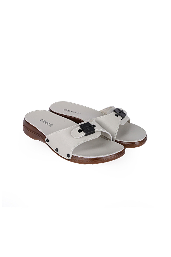 Ceyo Kadın Terlik 6500 Z Bej Ceyo Kadın Terlik 6500 Z Bej