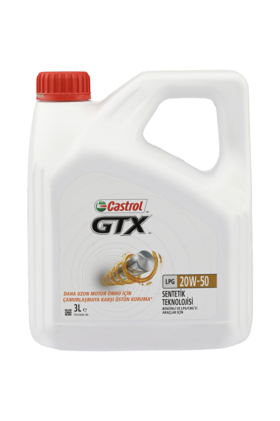 Castrol GTX LPG 20W-50 Motor Yağı 3L