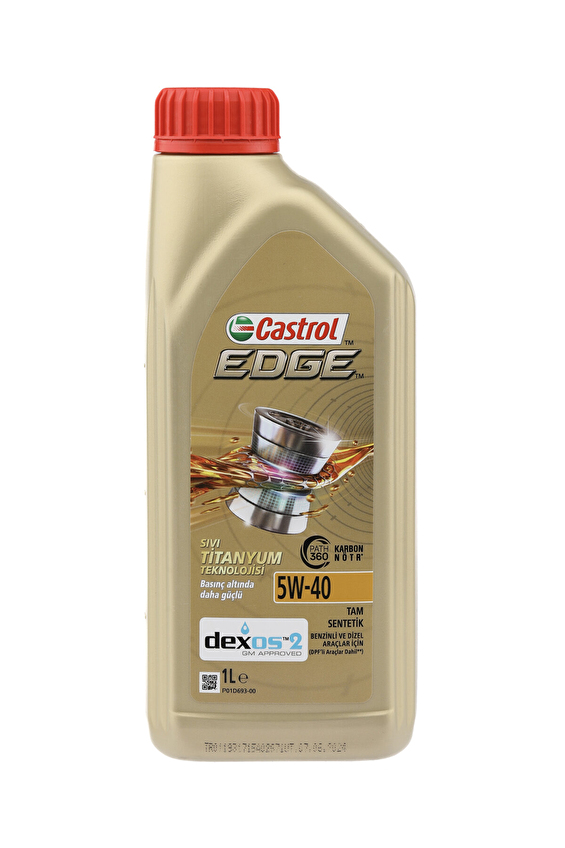 Castrol Edge 5W/40 Motor Yağı 1L