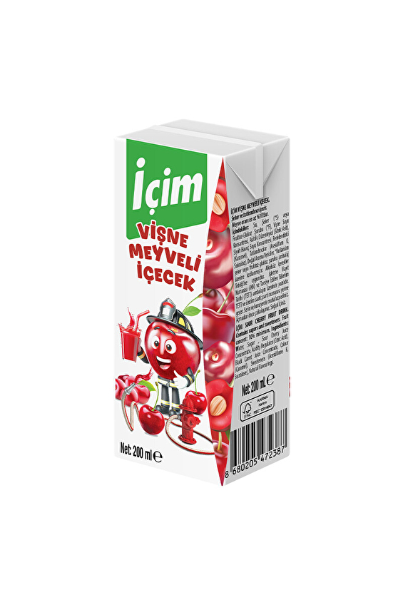İçim Meyveli İçecek Vişne 200 ml