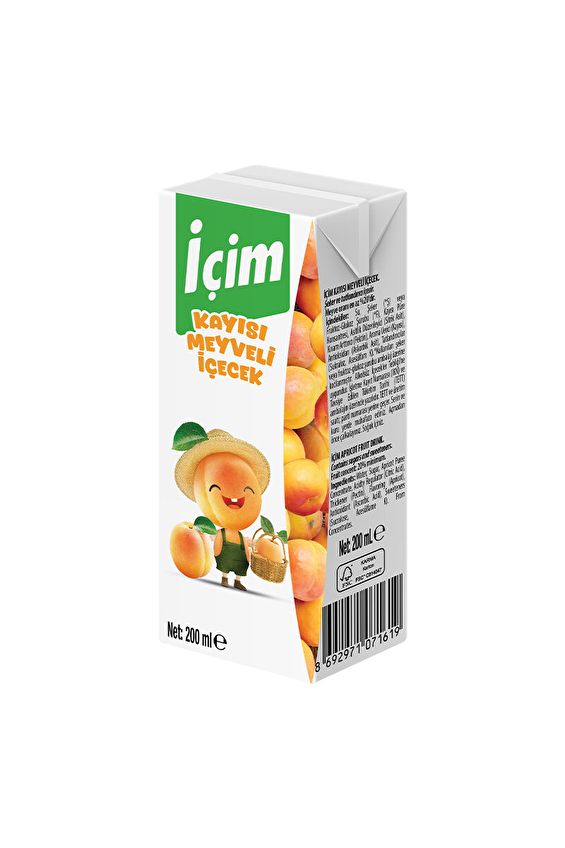 İçim Meyveli İçecek Kayısı 200 ml