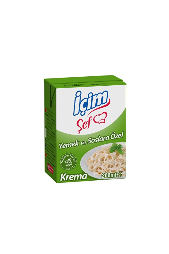 İçim Şef %18 Yağlı Krema 200 Ml