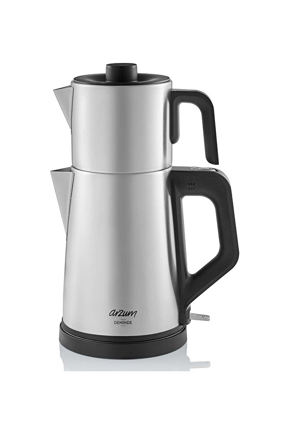 Arzum AR3129 Deminde Inox Çay Makinesi Arzum AR3129 Deminde Inox Çay Makinesi