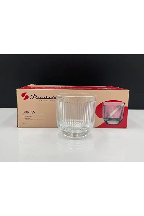 Paşabahçe Dorian Viski Bardağı 300 cc 6'lı