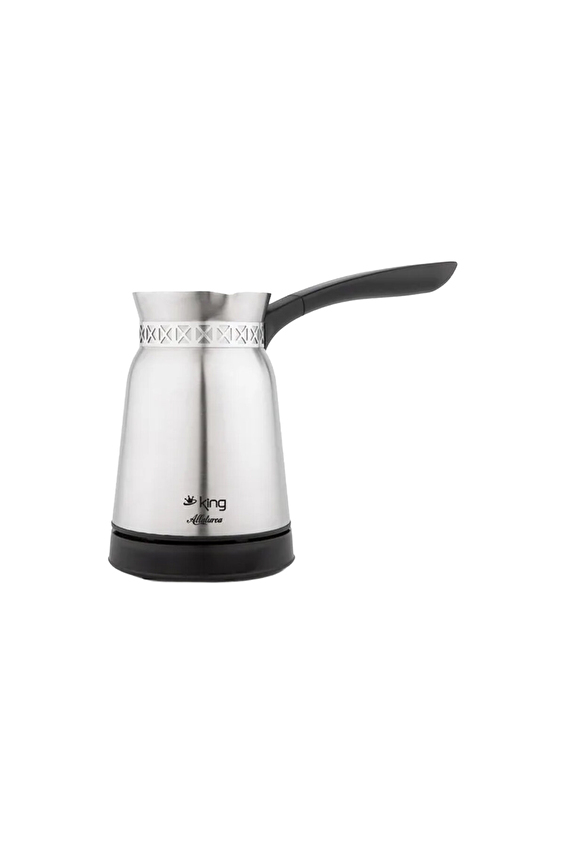King Alaturka Çelik Elektrikli Cezve K-441 King Alaturka Çelik Elektrikli Cezve K-441