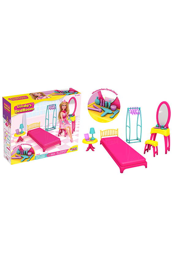 Dede Linda'nın Yatak Odası Oyun Seti 3669