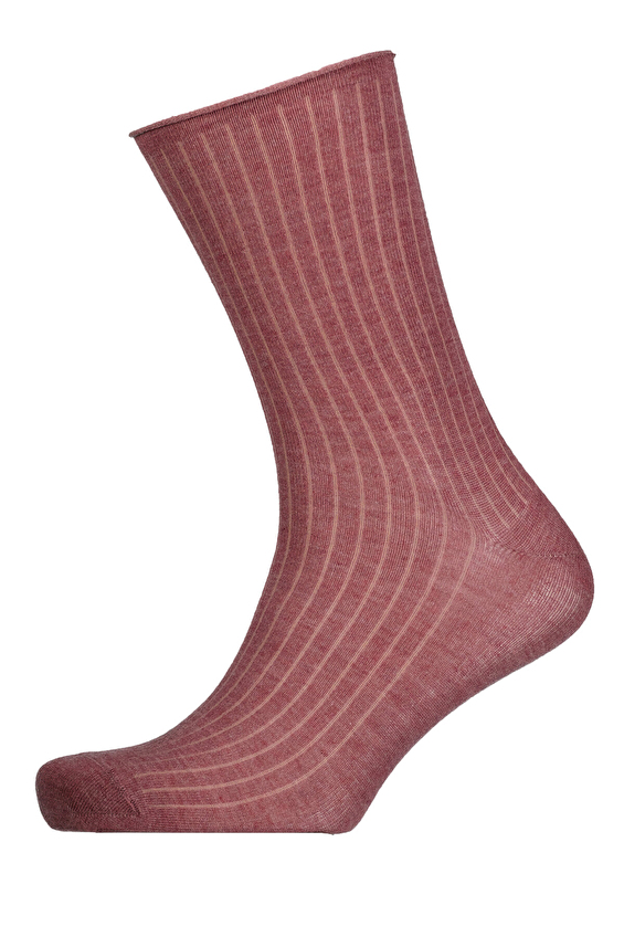 Katia&Bony Unisex Soket Çorap 12401G2082 BRD Bordo