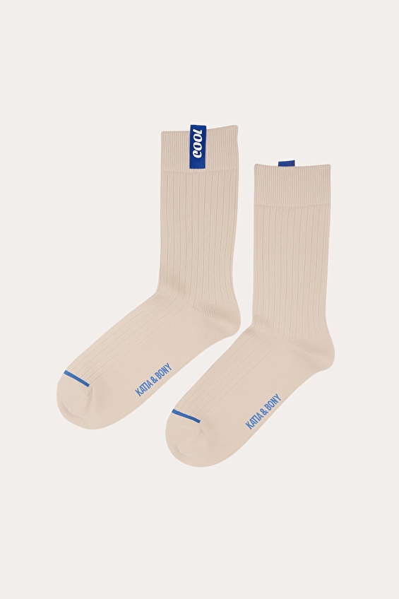 Katia&Bony Erkek Soket Çorap 22501M4006 Ekru