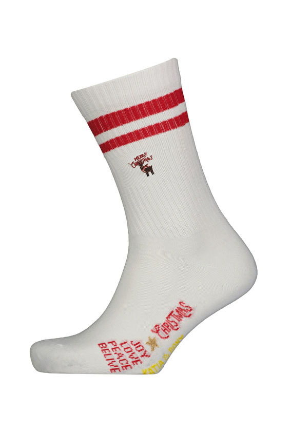 Katia&Bony Erkek Soket Çorap 22501U4003 BYZ Beyaz