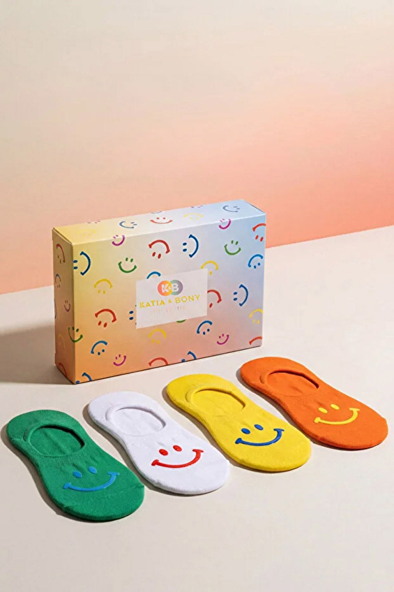 Katia&Bony Çocuk 4'lü Çorap 12601K2026 EKR Renkli Katia&Bony Çocuk 4'lü Çorap 12601K2026 EKR Renkli