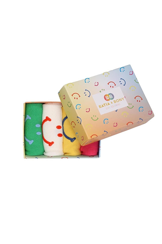 Katia&Bony Kadın 4'lü Çorap 12601W3008 EKR Renkli Katia&Bony Kadın 4'lü Çorap 12601W3008 EKR Renkli