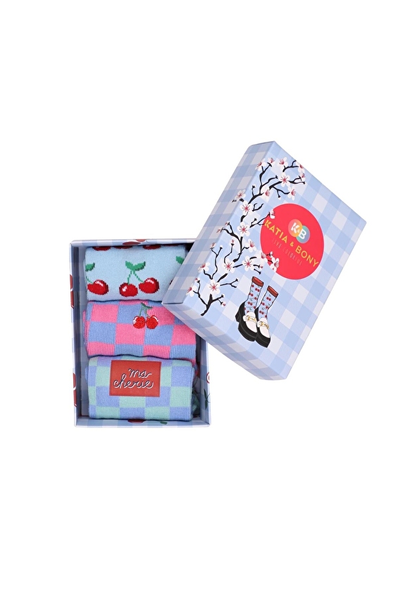 Katia&Bony Kadın 3'lü Çorap 12601W3007 EKR Renkli Katia&Bony Kadın 3'lü Çorap 12601W3007 EKR Renkli