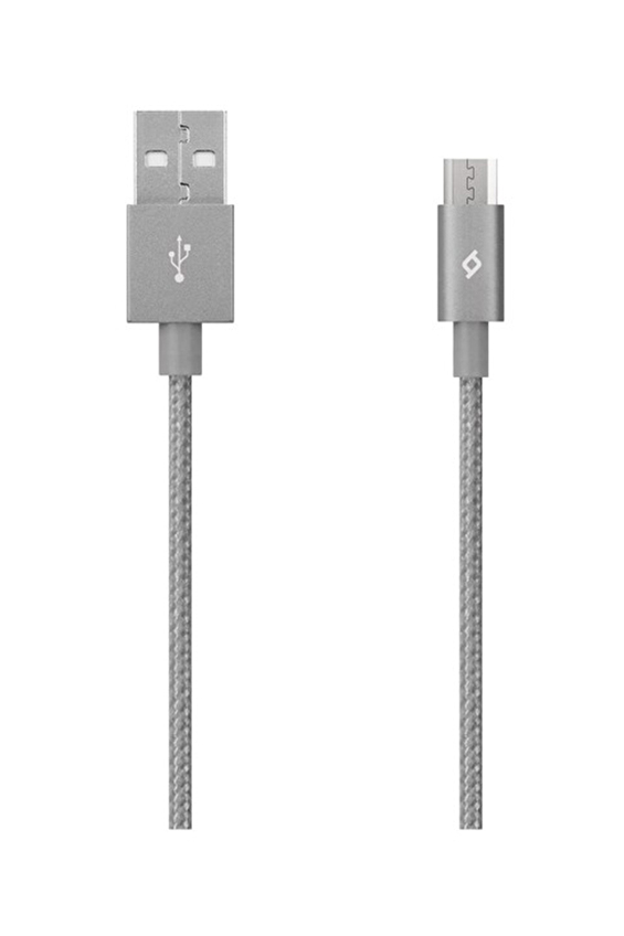 ttec AlumiCable Micro USB Şarj Kablosu Uzay Grisi