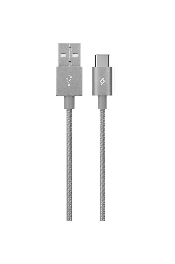 ttec Şarj Kablosu Type-C Alumicable Uzay Grisi