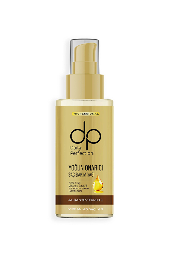 dp Daily Perfection Argan Yağlı ve E Vitaminli Saç Bakım Yağı 100 ml