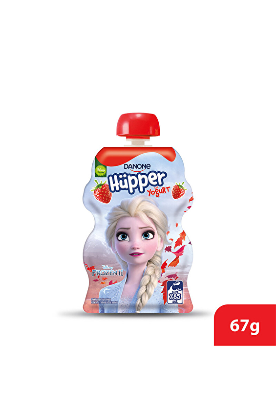 Danone Hüpper Çilek Aromalı Yoğurt 67 G