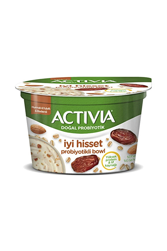 Danone Activia İyi Hisset Probiyotik Bowl Hurma Yulaf Badem 150 G
