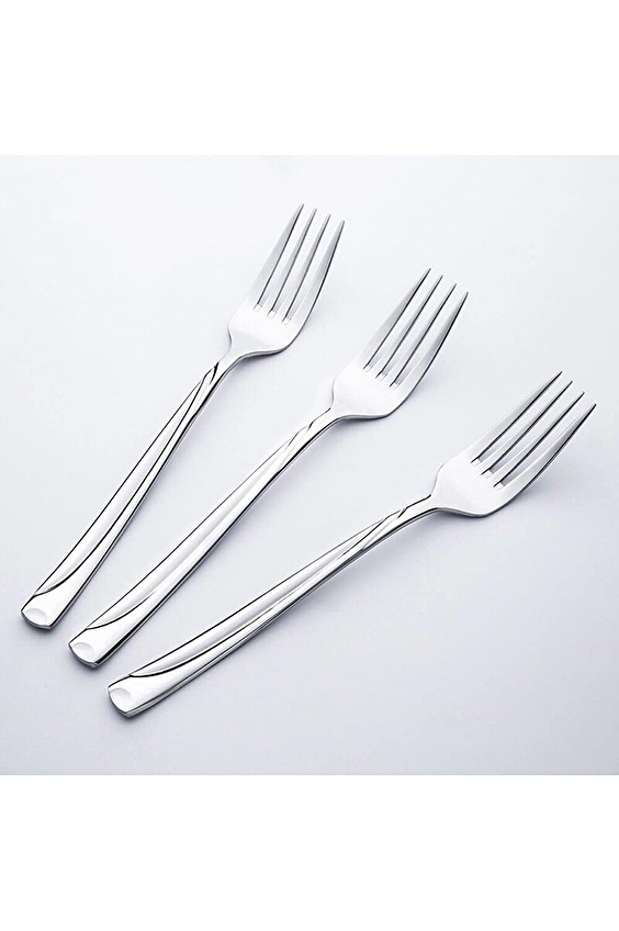 Nehir Fiesta Yemek Çatalı 3'lü 3 mm