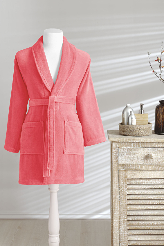 Özdilek Summer Kadife Şal Yaka Mini Bornoz Özdilek Summer Kadife Şal Yaka Mini Bornoz