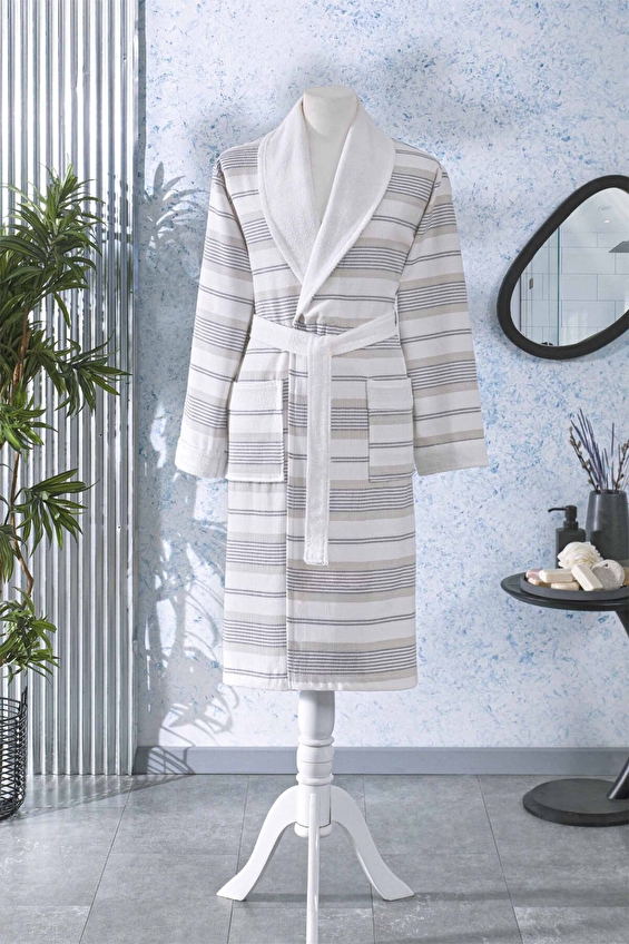 Özdilek Carol Şal Yaka Peştamal Bornoz Özdilek Carol Şal Yaka Peştamal Bornoz