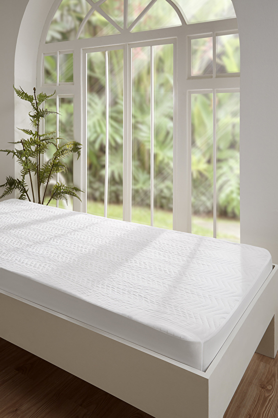 Özdilek Lastikli Alez Tek Kişilik 100x200+30 cm Özdilek Lastikli Alez Tek Kişilik 100x200+30 cm