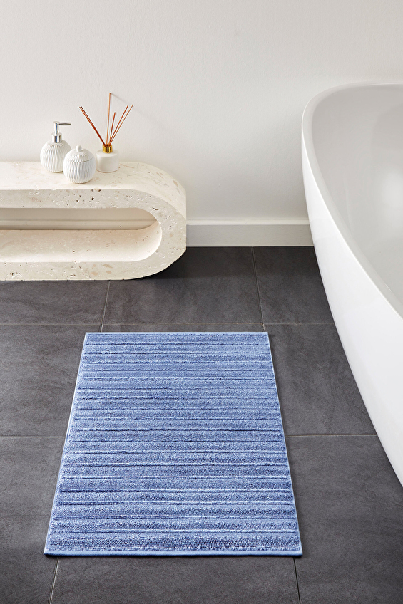 Sadem Organik Linden Paspas 50x70 cm Mavi Sadem Organik Linden Paspas 50x70 cm Mavi